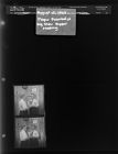 Plaque Presented at Hog Show Supper Meeting (2 Negatives) (August 15, 1962) [Sleeve 31, Folder b, Box 28]